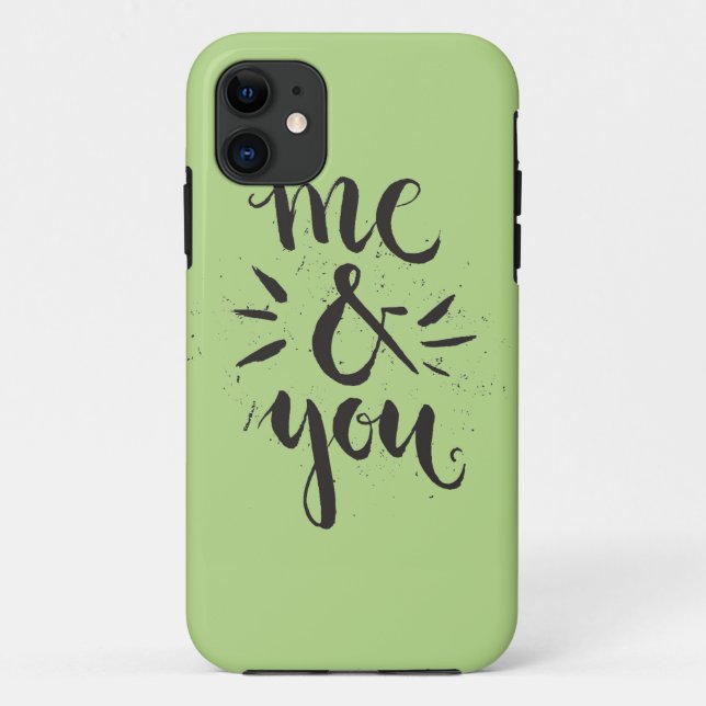 Me And You Case-Mate iPhone Case (Back)