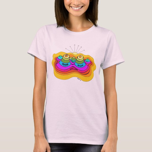 me and you colour T-Shirt (Front)