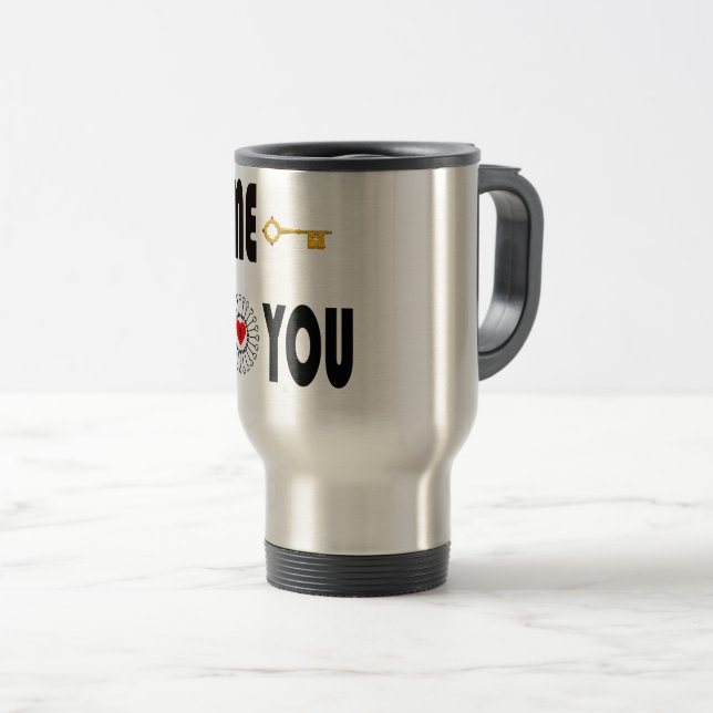 ME and YOU. Travel Mug (Front Right)