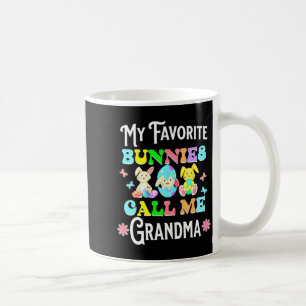 Me Easter Favorite Bunnies Call Grandma Coffee Mug