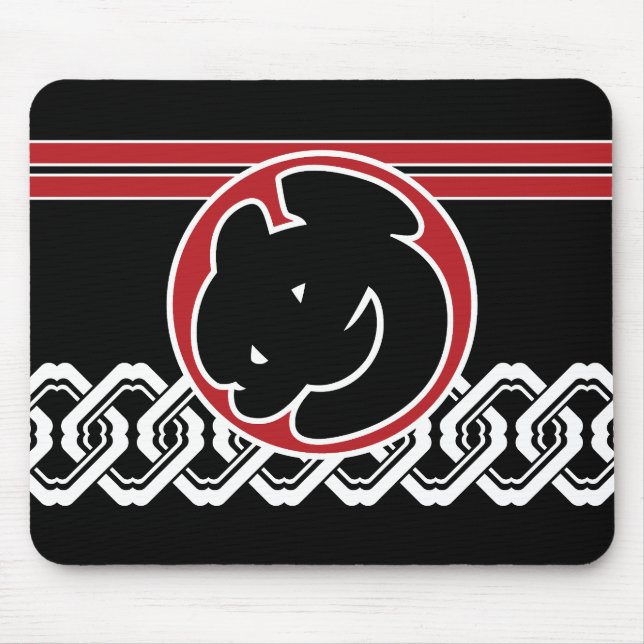 “Me” Firefighter Happi – Edo-Era Symbol Design Mouse Mat (Front)