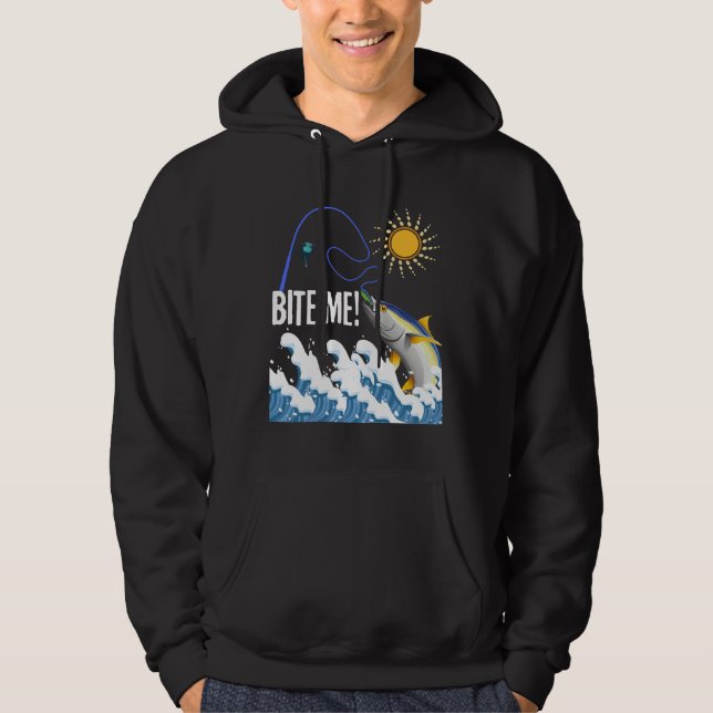 Me Fishing Hoodie (Front)