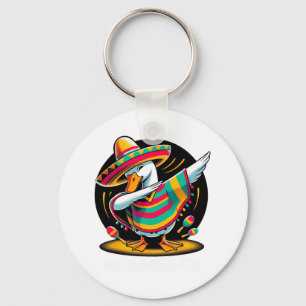 Me Goose Ta Cinco De Mayo Funny Spanish Mexican Pu Key Ring