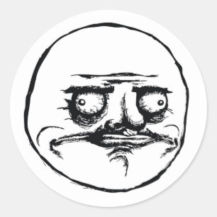 Me Gusta Classic Round Sticker