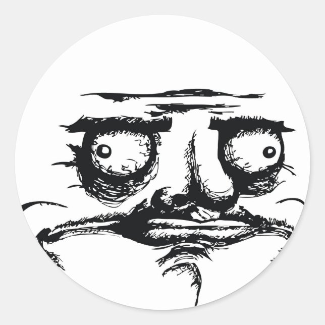 Me Gusta Classic Round Sticker (Front)