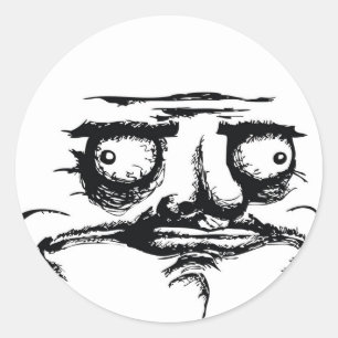 Me Gusta Classic Round Sticker