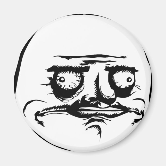 Me Gusta Face Magnet (Front)