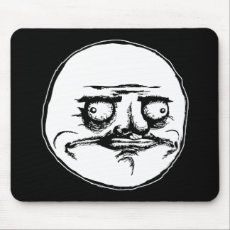 me gusta face rage face meme humour lol rofl mouse mat