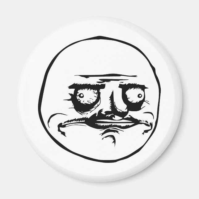 Me Gusta Meme Magnet (Front)