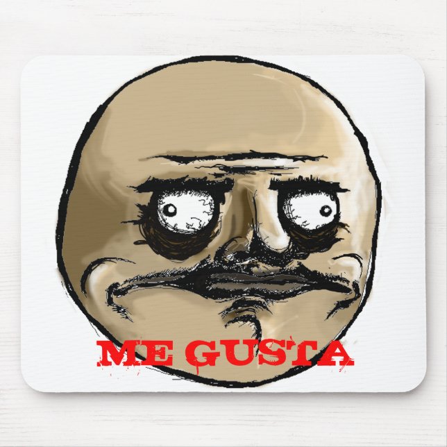 ME GUSTA MOUSE MAT (Front)