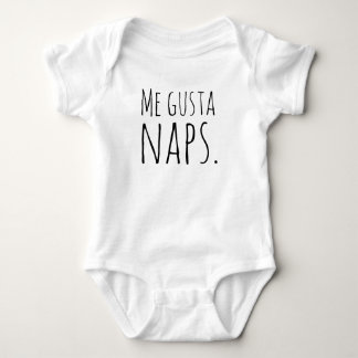 Me Gusta Naps Baby Bodysuit