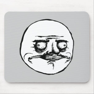 Me Gusta Rage Face Meme Mouse Mat