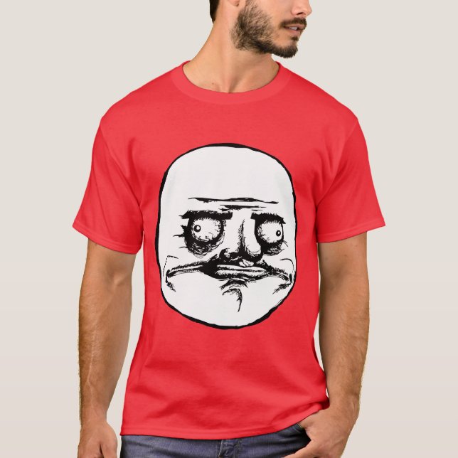 Me Gusta Rage Face Meme T-Shirt (Front)