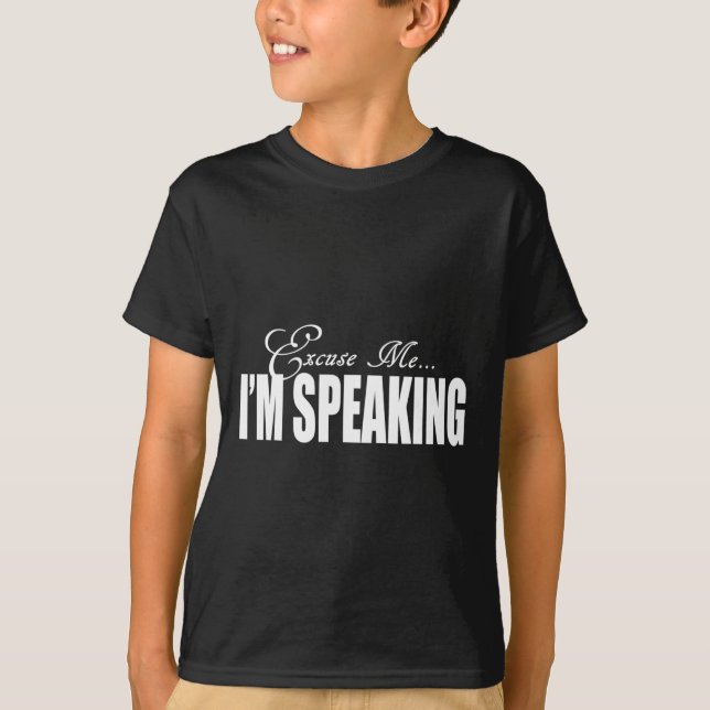 Me... I'm Speaking Harris Pence Debate  T-Shirt (Front)