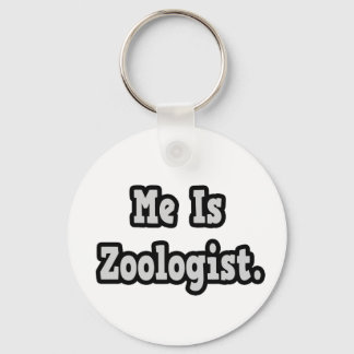 Me Is Zoologist Key Ring