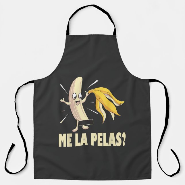 Me La Pelas Apron (Front)
