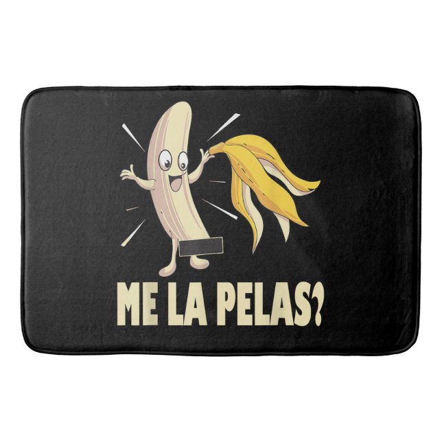 Me La Pelas Bath Mat (Front)