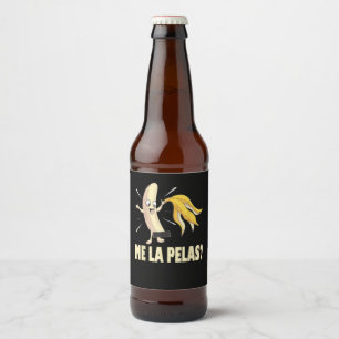Me La Pelas Beer Bottle Label