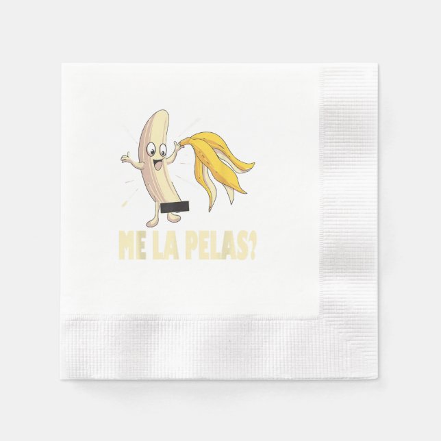 Me La Pelas Napkin (Front)