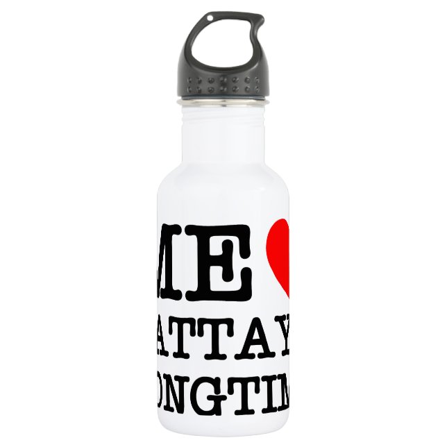 ME LOVE PATTAYA LONGTIME 532 ML WATER BOTTLE (Front)