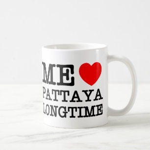 ME LOVE PATTAYA LONGTIME COFFEE MUG
