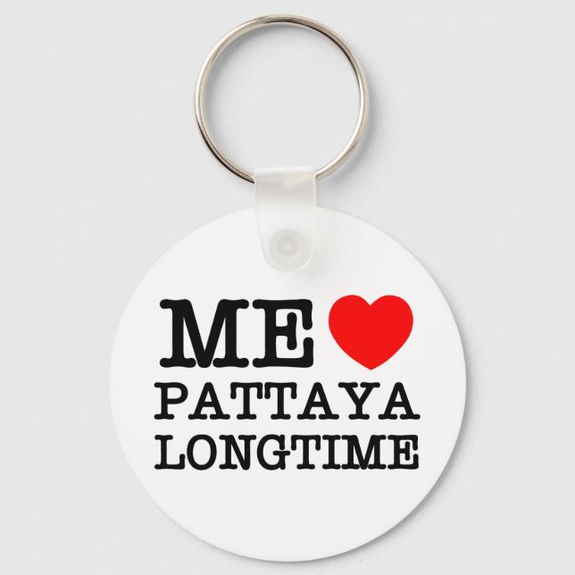 ME LOVE PATTAYA LONGTIME KEY RING (Front)