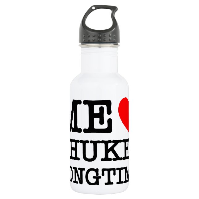 ME LOVE PHUKET LONGTIME 532 ML WATER BOTTLE (Front)