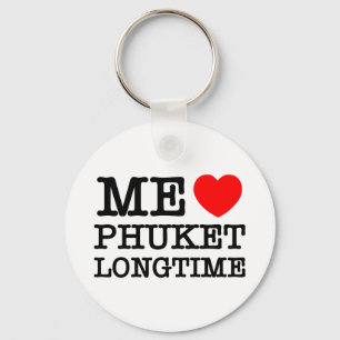 ME LOVE PHUKET LONGTIME KEY RING