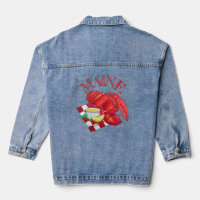 ME Maine Lobster Shack Seafood Dinner Red Gingham
