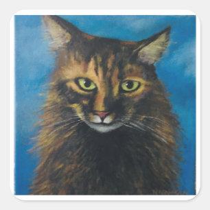 Me make the Cat Square Sticker