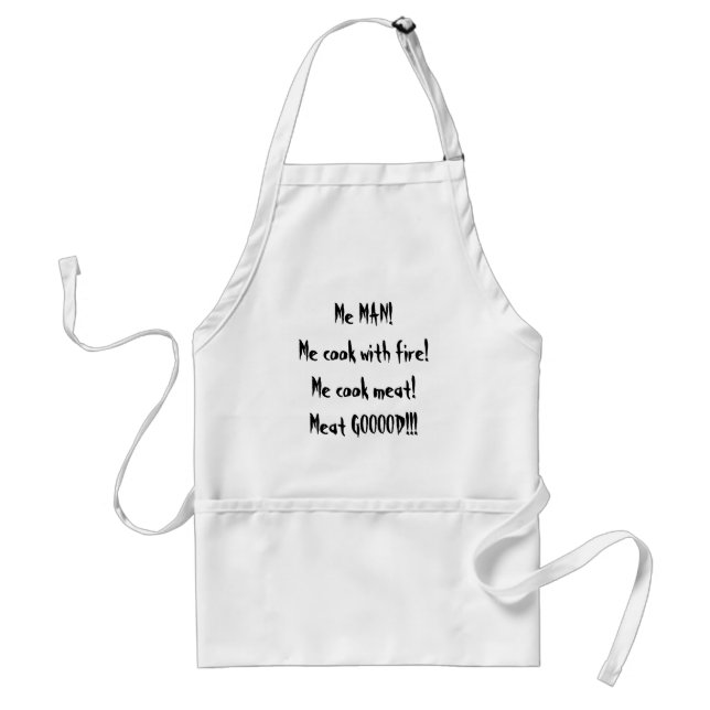 Me MAN! Apron (Front)