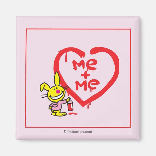 Me + Me Magnet (Front)