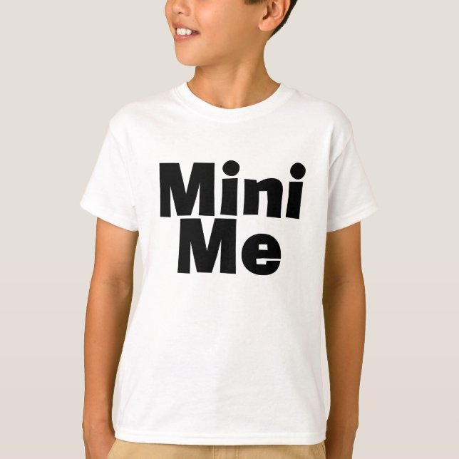 Me/Mini Me Matching Father/Son Mother/Daughter T-Shirt (Front)