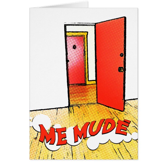 me mudé : puerta cómica (Front)