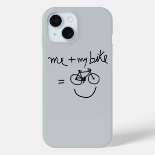 me & my Bike = happiness iPhone 15 Case