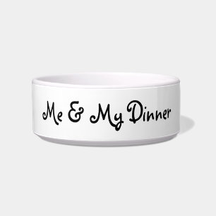 Me &My Dinner pet bowl 