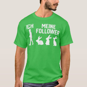Me My Followers Tie Love Pigs Farmer Farmer  T-Shirt