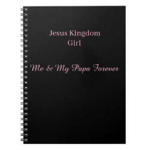 Me & My Papa Forever Mug Jesus Kingdom Girl Notebook