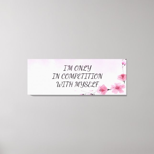 Me, Myself and I Canvas Print (Front)