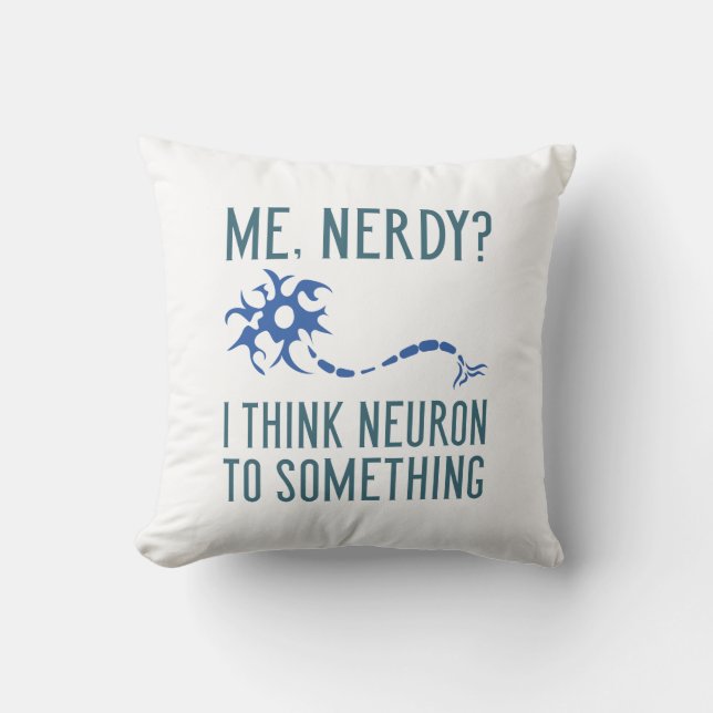 Me Nerdy Cushion (Front)