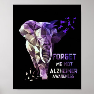 Me Not Alzheimerheimer Awareness 1  Poster
