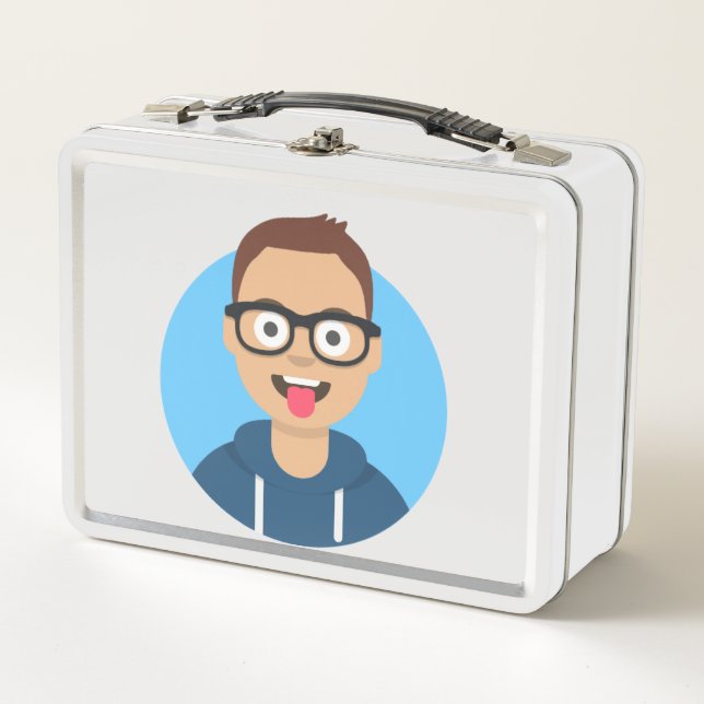 me on alunch box (Front)