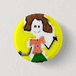ME on wheels - Customised 3 Cm Round Badge