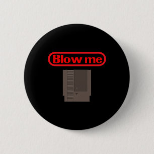 Me Retro Video Game Old School Gamer 6 Cm Round Badge
