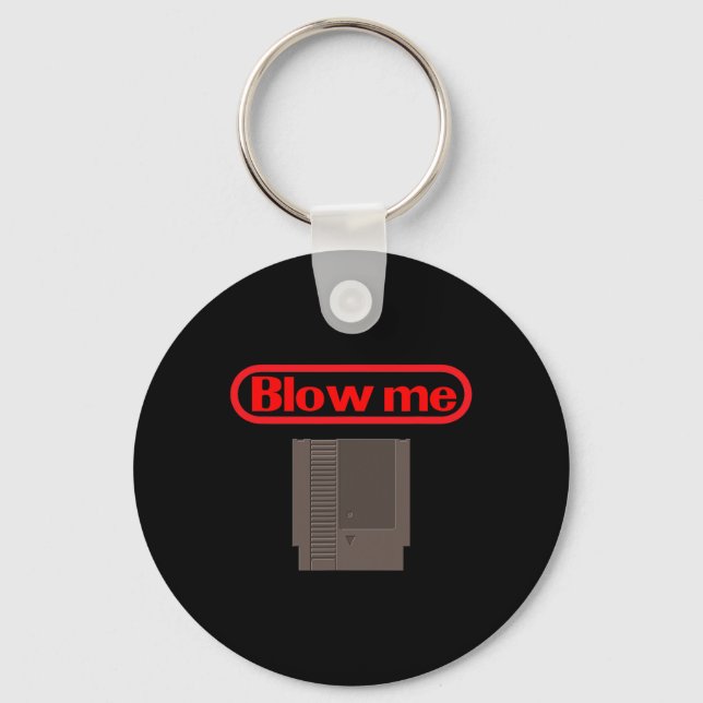 Me Retro Video Game Old School Gamer  Key Ring (Front)