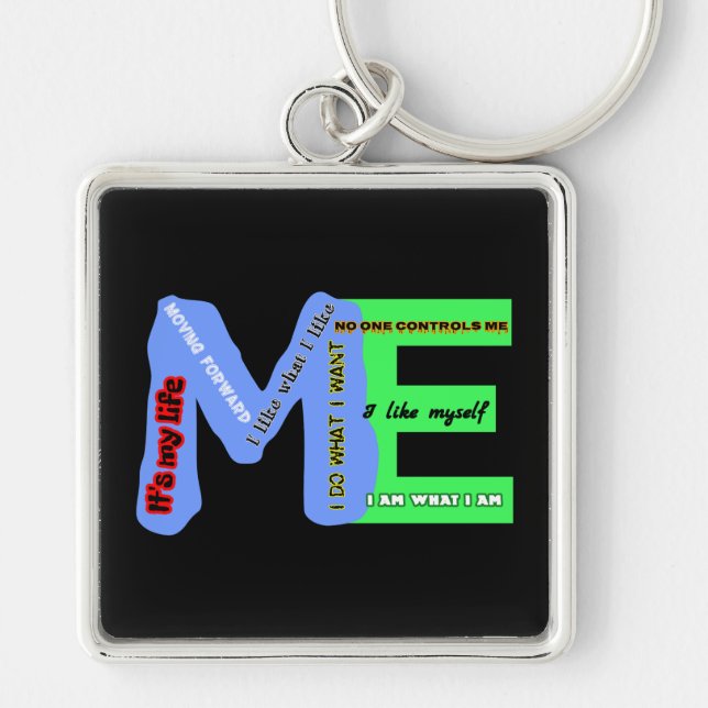 ME Self-Expression Key Ring (Front)
