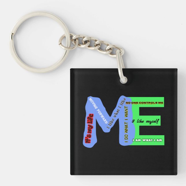 ME Self-Expression Key Ring (Front)