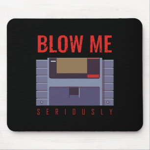 Me Seriously 90s Retro Video Game Vintage Gamer Mouse Mat