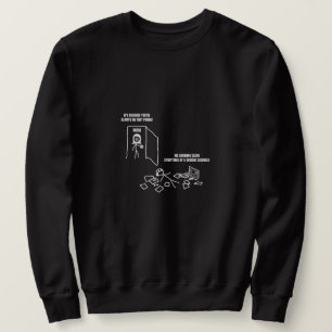 Me Showing Clear Symptoms Of Sickness Sweatshirt