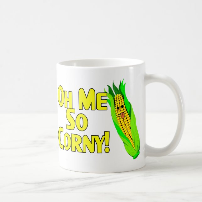 Me So Corny Coffee Mug (Right)